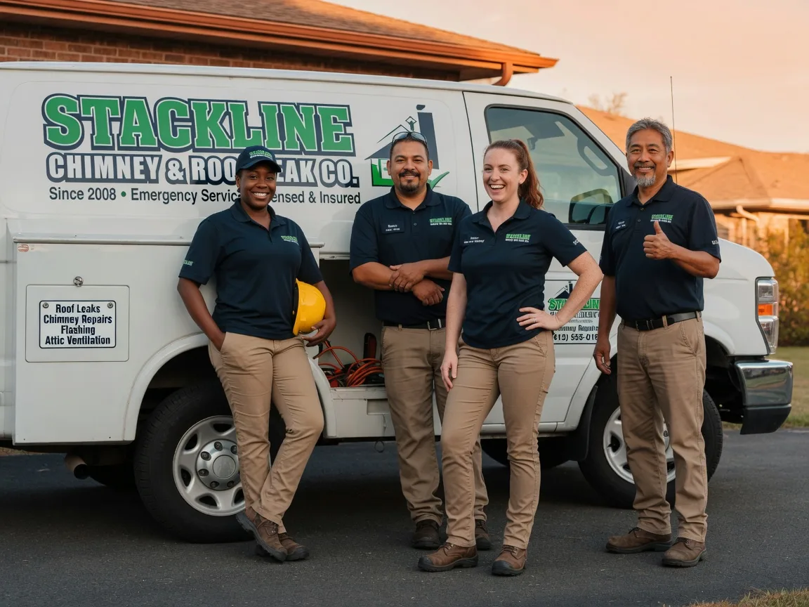 Chimney flashing repair company in Liberty, IN